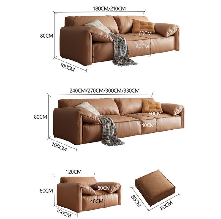 Otto L411 Three Seater Sofa, Leathaire-Weilai Concept