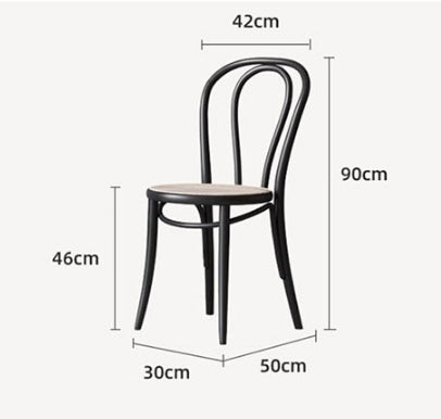 Jayla Wood Dining Chair-Weilai Concept