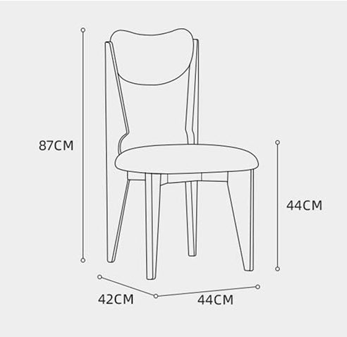 Molan Dining Chair, White Boucle-Weilai Concept