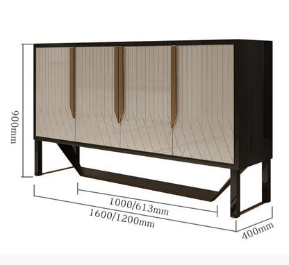 S912 Sideboard, Khaki & Gold-Weilai Concept