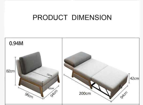 Nora Sofa Bed, Single Bed-Weilai Concept