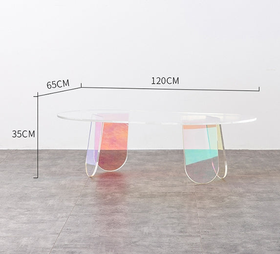 Osby Acrylic Coffee Table-Weilai Concept