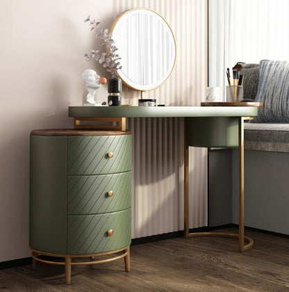 Tandy Dressing Table With LED Mirror, White, Makeup Vanity-Weilai Concept