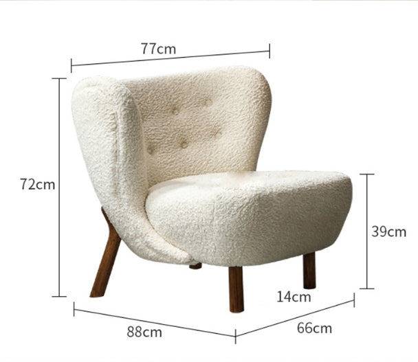 Lilla Petra Armchair, Boucle-Weilai Concept