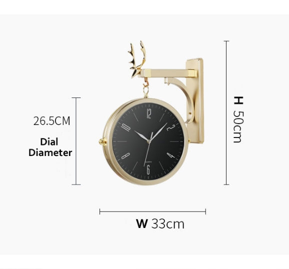 The Alley Clock, Gold Or Sliver-Weilai Concept