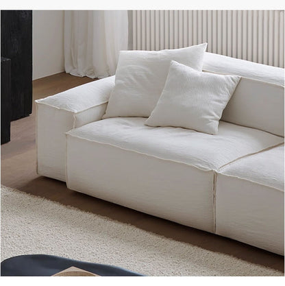 Zaavan Modular Three Seater Sofa, Linen