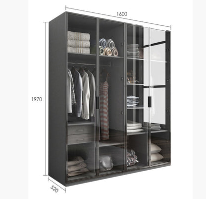 KA9370 Wardrobe, Different Sizes Available-Weilai Concept