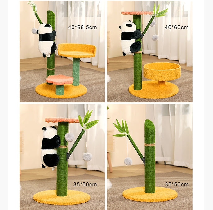 Derby Panda, Cat Tree, Cat Climber, Pet Furniture-Weilai Concept