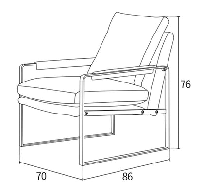 TR58 Armchair, Brown-Weilai Concept