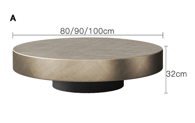 Gold Nesting Coffee Table, Gold-Weilai Concept