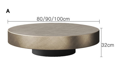 Gold Nesting Coffee Table, Gold-Weilai Concept