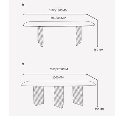 Boston Dining Table, Sintered Stone-Weilai Concept