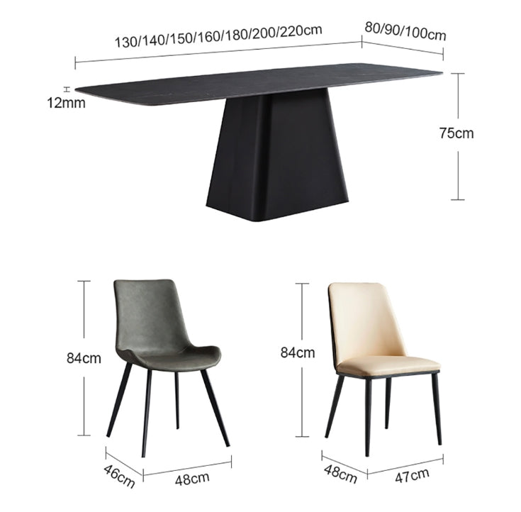 Bontempi Dining Table, Sintered Stone-Weilai Concept