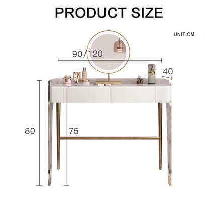 Deborah Dressing Table, White-Weilai Concept