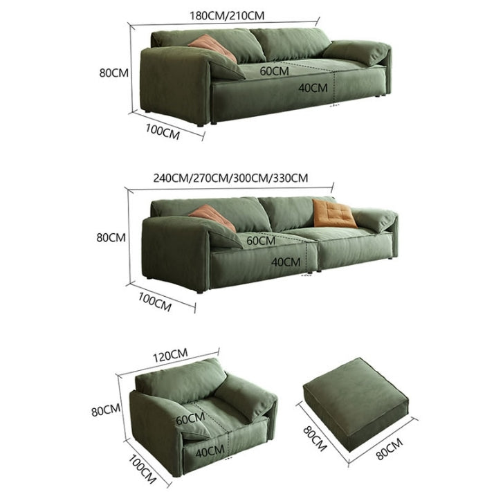 Simon S20 Three Seater Sofa, Velvet-Weilai Concept