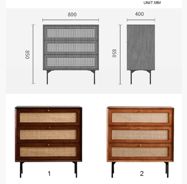 Liana Cabinet, Rattan-Weilai Concept