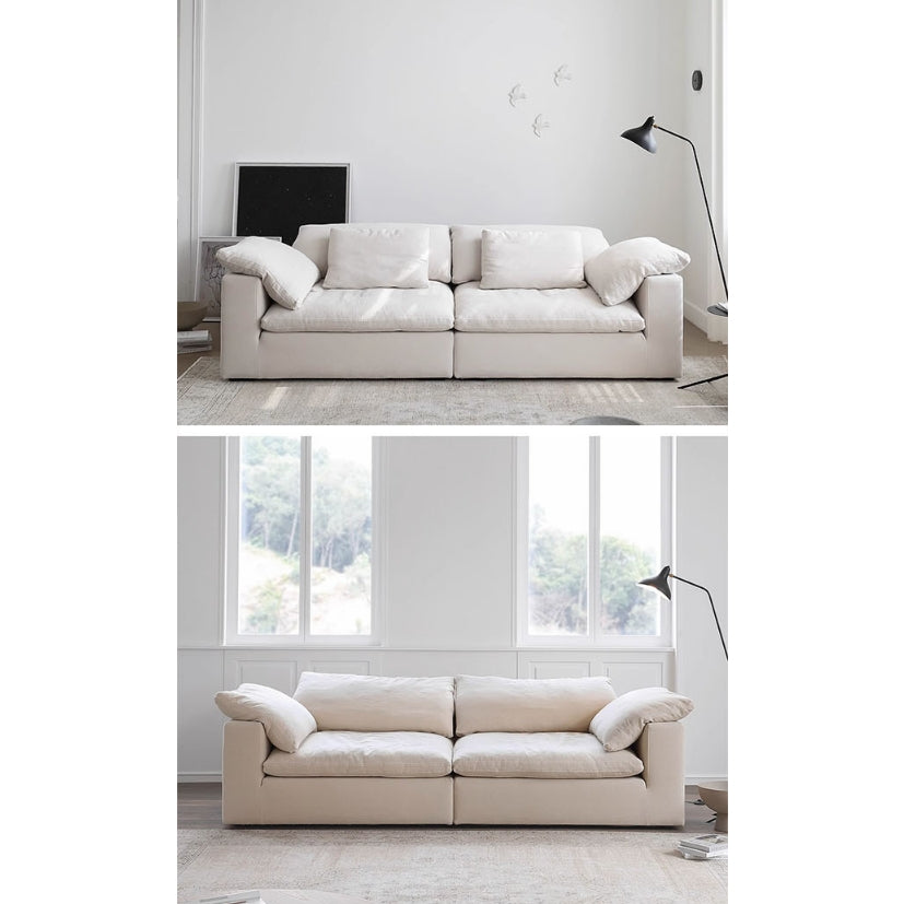 Ransom Two Seater Sofa, Linen