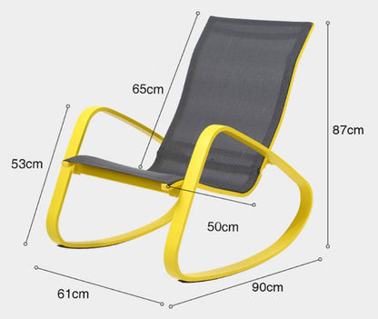 IP023 Modern Rocking Chair, Indoor/ Outdoor Furniture-Weilai Concept