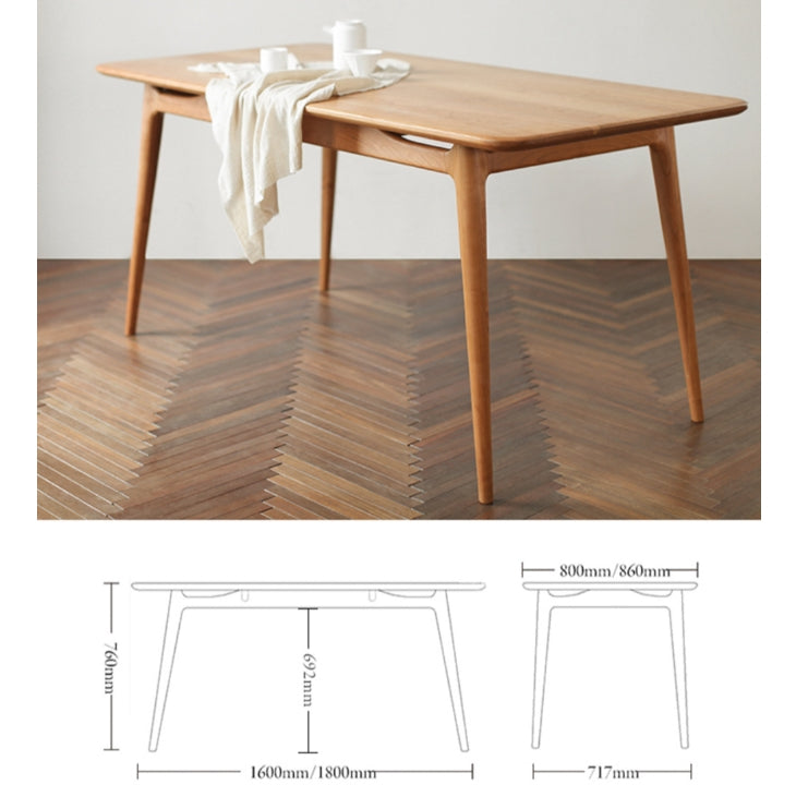 Giano Dining Table, Oak-Weilai Concept