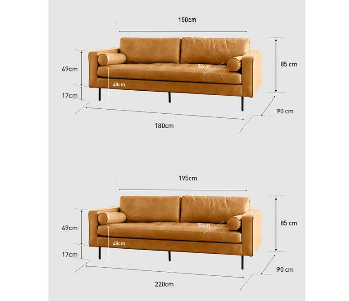 Porto Two Seater Sofa-Weilai Concept