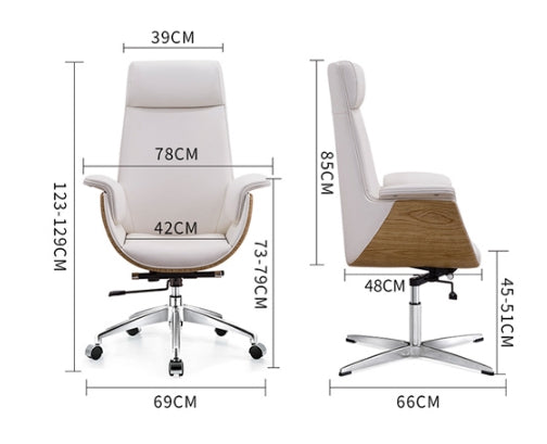 Deon E43 Office Chair, High Back-Weilai Concept