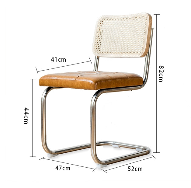 Citica Dining Chair Armless with Cane Back-Weilai Concept