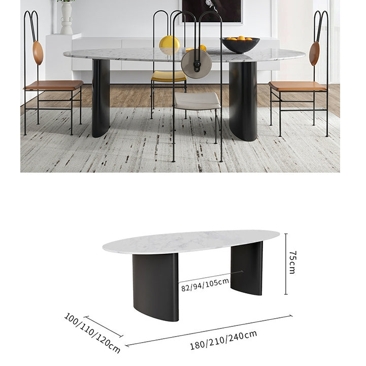 Tambo Dining Table, Sintered Stone-Weilai Concept