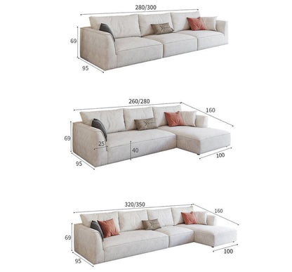 R77 Dexter Three Seater Sofa, Leathaire-Weilai Concept