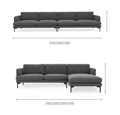 Haven Three / Four Seater Sofa, Linen-Weilai Concept