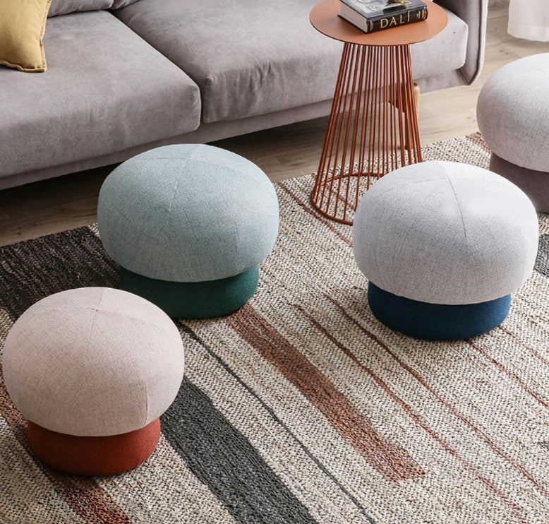 K82 MUSHROOM Kid Footstool, Multiple Color Available-Weilai Concept