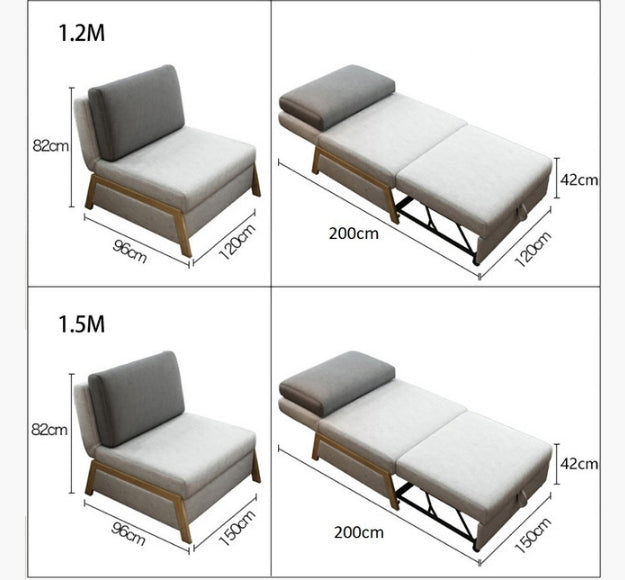 Nora Sofa Bed, Single Bed-Weilai Concept