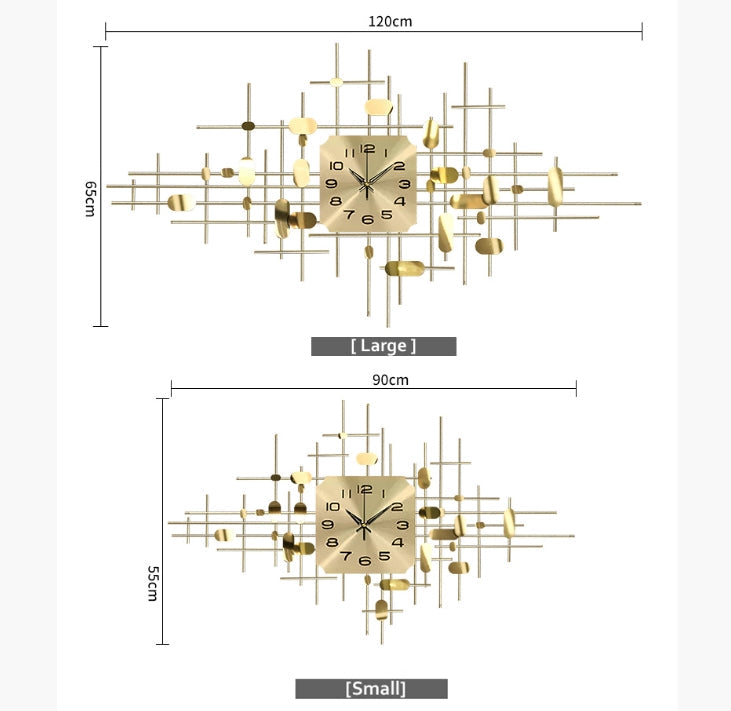 GOLD Clock-Weilai Concept