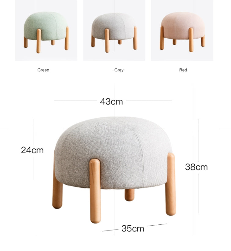 K19 LADYBUG Kid Footstool-Weilai Concept