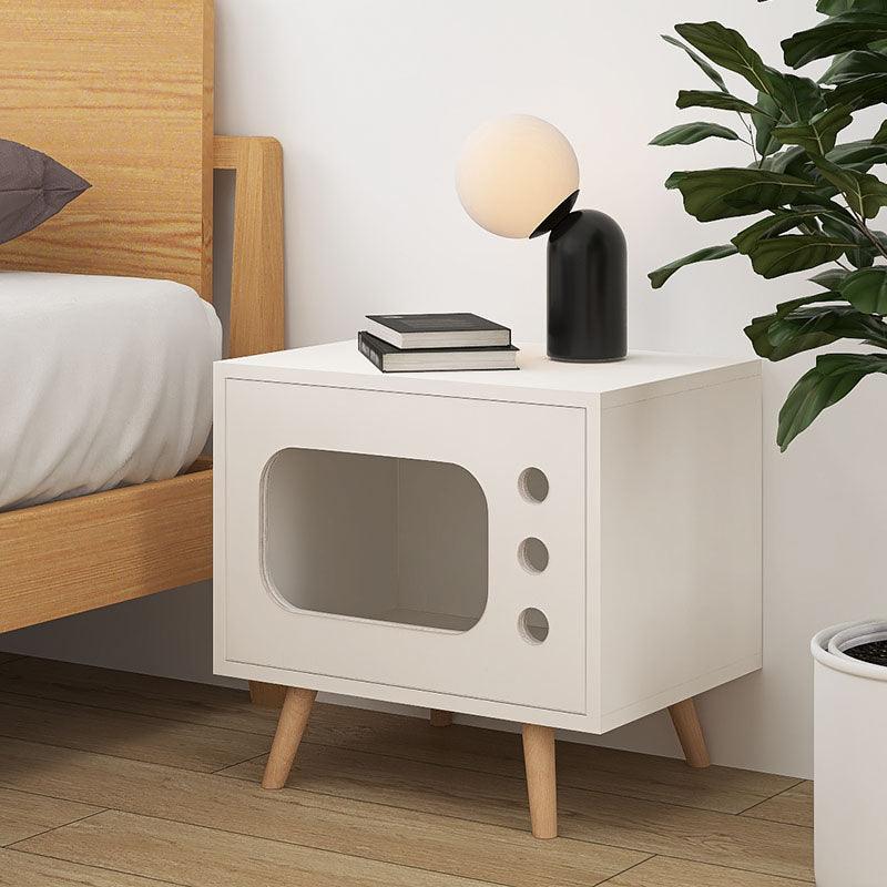 Durame Bedside Table With Pet House, Cat House | Weilai Concept