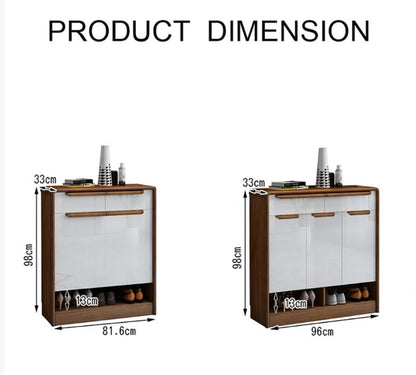 S124 Shoe Storage, Wood-Weilai Concept