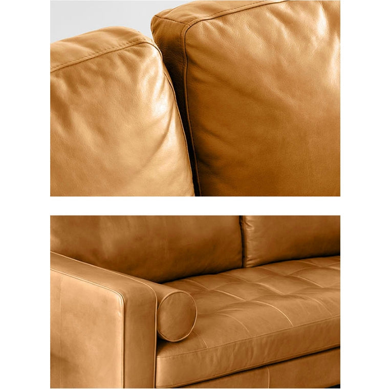 Porto Two Seater Sofa, Real Leather