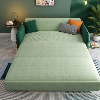 Aditi Two Seater Sofa Bed, Green