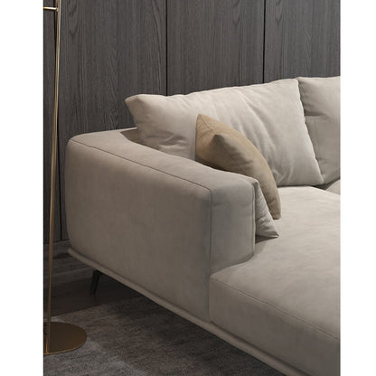 NR23 Four Seater Corner Sofa, Leathaire