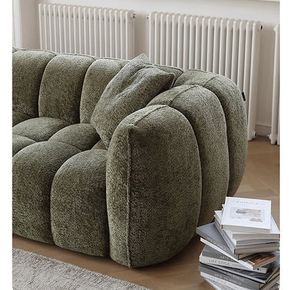 Winslow Pumpink Three Seater Sofa, Boucle