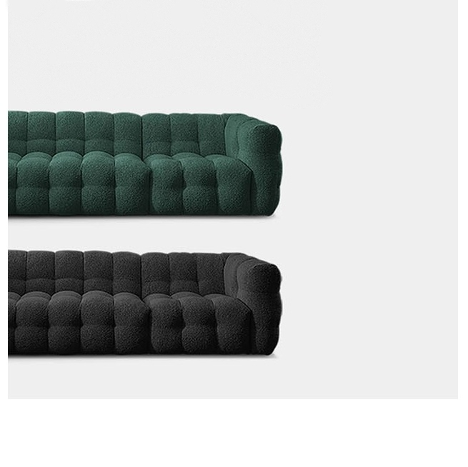 Zobah Three Seater Sofa, Boucle