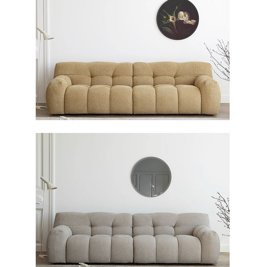 Tasya Three Seater Sofa, Boucle