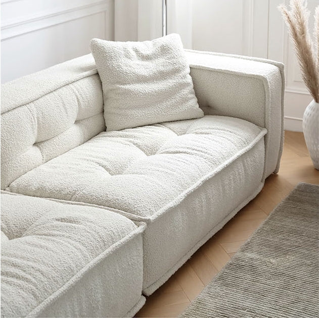 Undra Two Seater Sofa, Boucle