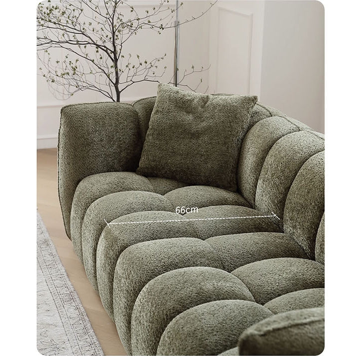 Winslow Pumpink Three Seater Sofa, Boucle