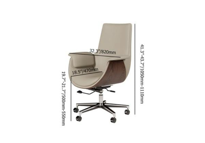 Deon E43 Home Office Chair, Medium Size-Weilai Concept