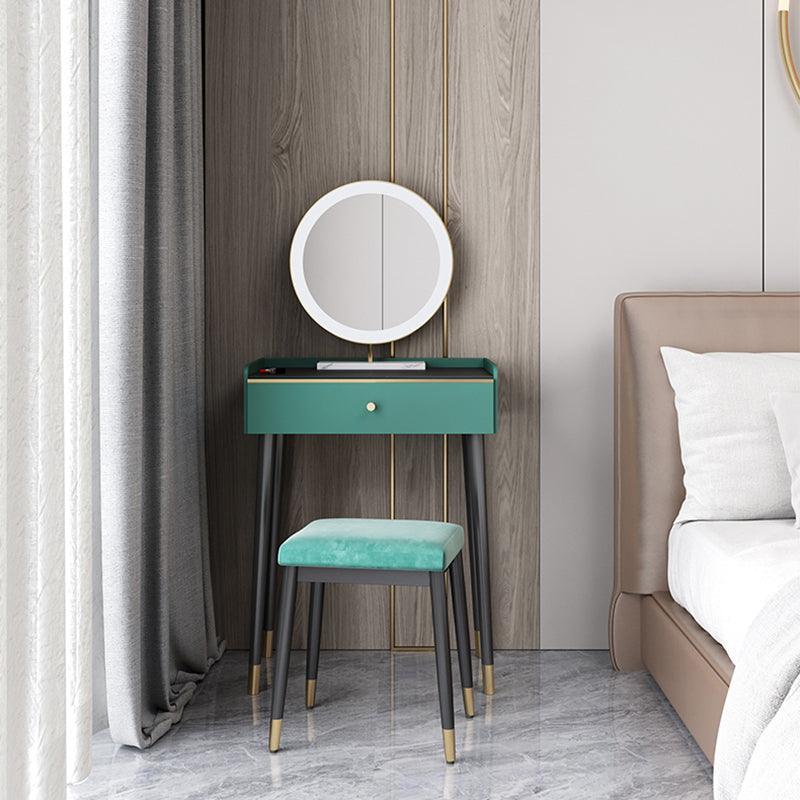 Tulip Dressing Table With LED Mirror And Stool | Weilai Concept