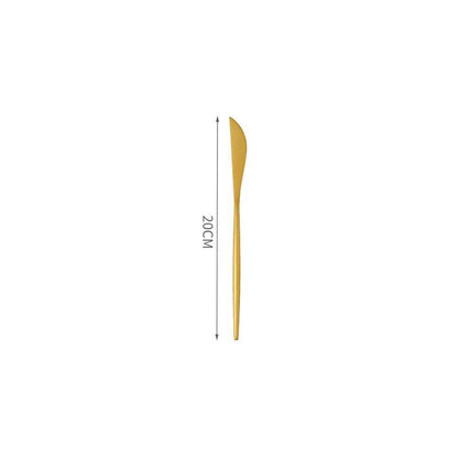 11 Piece Cutlery Set, Gold | Weilai Concept