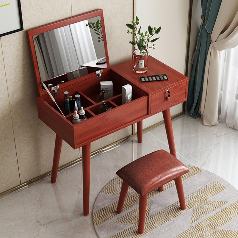 Fragoso Dressing Table With Mirror, Oak | Weilai Concept