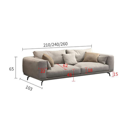 NR23 Two Seater Sofa, Leathaire | Weilai Concept