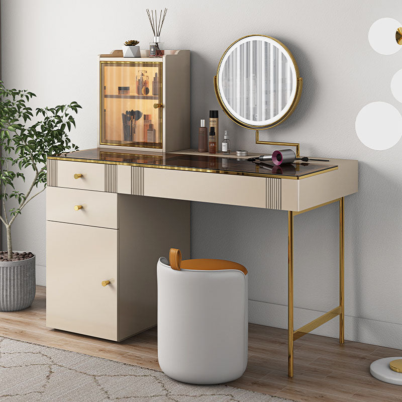 Aden Dressing Table Set With Mirror | Weilai Concept