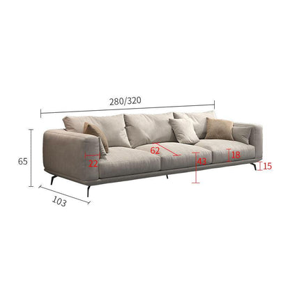 NR23 Two Seater Sofa, Leathaire | Weilai Concept